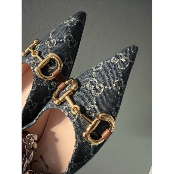 NIB GORGEOUS GUCCI HORSEBIT BALLET FLATS❤️ - Picture 3 of 7